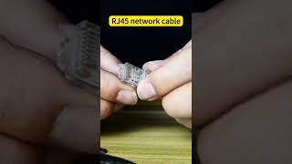 Look how to quickly connect the internet cable RJ45 network cable equiinet tech [upl. by Nuoras443]