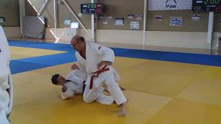 O UCHI GARI amp KO UCHI GARI contre Mae geri JUJITSU [upl. by Isman]