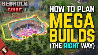 Tips On How To Plan A MEGA BUILD  Minecraft Bedrock Guide S3 EP42 [upl. by Whiteley243]