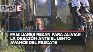 Ven condiciones favorables para ingresar a pozo y rescatar a mineros atrapados [upl. by Freberg]