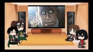 Eren Mikasa Levi and Hange react to aot in 9 minutes [upl. by Nitsyrc931]