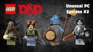 Unusual PC Species for Dnd 2  Lego Minifigures [upl. by Vaughn702]