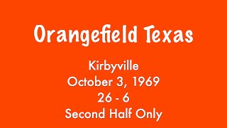 1969 Oct03 Kirbyville [upl. by Sloatman]