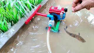 top diy tractor supply mini water pump  diy tractor  water pump sunfarming7533 [upl. by Enilarak291]