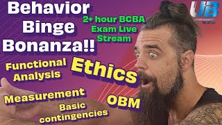 Behavior Binge Bonanza  BCBA Exam Prep Marathon  Mock Giveaways 🔥 Get stoked [upl. by Ihsir182]