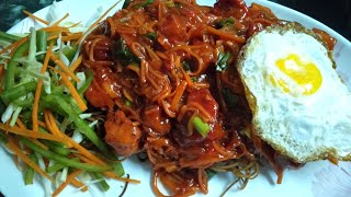 American Chopsuey with Crispy Chicken Recipe  By Delightful Cuisines [upl. by Foscalina]