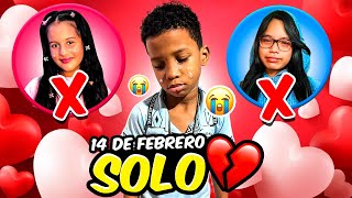 Día de San Valentín 💔 Solo y sin amor 14 de febrero Reflexión ￼ [upl. by Kcirded]