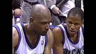 Glenn Robinson Caps Frenetic Finish to 3rd Quarter in Game 7 2001 [upl. by Eduardo200]