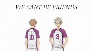 Semishira we cant be friends Haikyuu texting [upl. by Brentt]