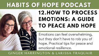 12 How to Process Emotions A Guide to Peace and Hope [upl. by Hickie]