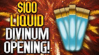 🎆 100 LIQUID DIVINIUM OPENING 🎆 Black Ops 3 DLC 5 Gobble Gums [upl. by Aenel]