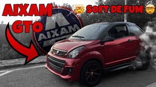 🤯 AIXAM CU SOFT DE FUM 🤯 👿 CAR REVIEW AIXAM GTO COUPE 2013 😈 [upl. by Mar]