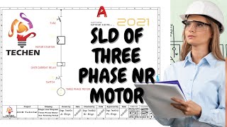 The Ultimate Guide to AutoCAD Electrical Decoding Three Phase Non Reversing Motor Diagrams [upl. by Aiyt]