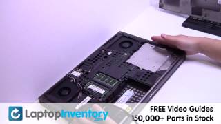 Dell Precision M6400 DVD Replacement  Latitude  CD Optical Drive Laptop Install Replace [upl. by Goodden]