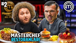 MASTERCHEF YARIŞMACILARININ RESTORANLARINA GİTTİK  2 wbicimali [upl. by Henarat]