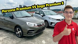 Proton Saga Premium S VS Persona Premium 2024，Best Selling A ，B Segment Sedan [upl. by Aihsatal469]