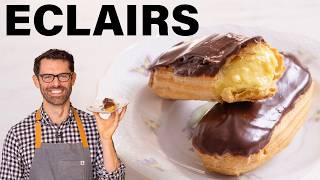 The Best Eclairs Recipe [upl. by Annawat]