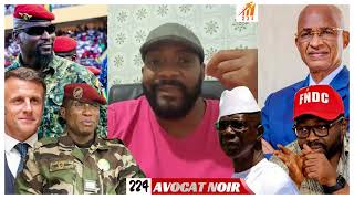 LA UNE 224 🚨AVOCAT NOIR vs DADDIS vs FONIKÉ MENGUE vs MACRON vs IDIAMINE vs MAMADY DOUMBOUYA [upl. by Prosper229]