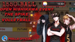 15500 BALL RECRUITHING EVENT NISHIKAWA  THE SPIKE VOLLEYBALL PHALLA OFFICIAL [upl. by Tecil780]