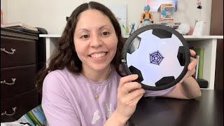 HopeRock Hover Soccer Ball Review [upl. by Tsui]