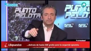 Josep Pedrerol se cabrea con los becarios de Punto Pelota [upl. by Altis298]