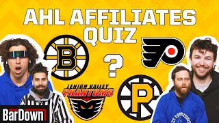 CAN YOU NAME EVERY AHL AFFILIATE [upl. by Ethbinium488]