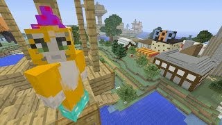 Minecraft Xbox  Lovely World Tribute 200 [upl. by Enoyrt745]