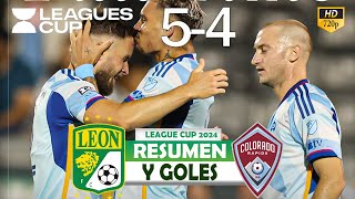 Leon vs Colorado 11 Penales 34  Resumen Completo  Leagues Cup 2024 [upl. by Berenice]