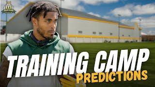 Packers Training Camp Predictions [upl. by Alian794]