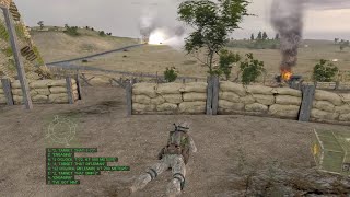 Arma Armed Assault PC  gameplay walkthrough regular difficulty [upl. by Newmark692]