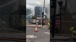 A fire at ladbroke grove area shorts [upl. by Sumedocin]