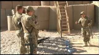 FOB Ouellette Scots Guards New HQ  Forces TV [upl. by Llet]