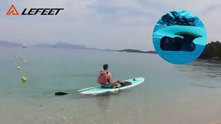 Motorise your paddle board with a Lefeet S1 Pro water scooter [upl. by Nollaf]