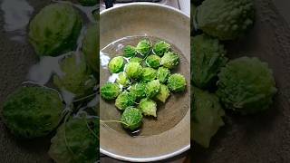 Cute baby karele ka bharwa recipe [upl. by Artnoed45]