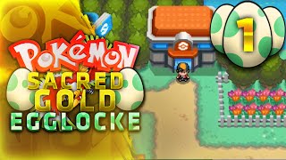 Lets Play Pokemon Sacred Gold Egglocke Episode 01 quotRolling Dicequot [upl. by Leahcimed120]