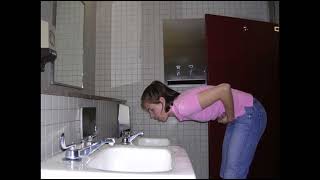 Woman Vomiting In Toilet Sound Effect [upl. by Airak]