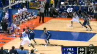 3262005 Villanova vs UNC Highlights [upl. by Nwahsem]