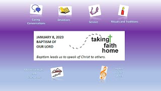 Taking Faith Home Message January 8 2023 Baptism of Our Lord [upl. by Aihcrop]