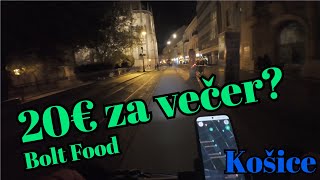 Aké je to rozvážať pred maratónom Bolt Food [upl. by Accber]