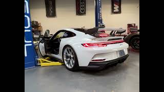 SOUL  Porsche 992 GT3 Race Exhaust Catless StartUp amp Revs [upl. by Noremmac692]