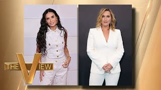 Kate Winslet and Demi Moore On Aging In The Public Eye  The View [upl. by Melanie]