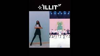 ILLIT  CHERISH MY LOVE🤍🖤 DANCE COVER shorts ILLIT Cherish ILLITCherish dance [upl. by Lose]