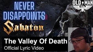 SABATON  The Valley Of Death  Reaction [upl. by Atinob]