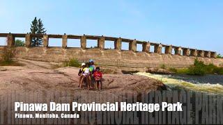 Pinawa Dam Provincial Heritage Park Pinawas Manitoba Canda Van Life [upl. by Anastasio]