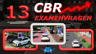 13 CBR Examenvragen  Auto Theorie Examen 2024 [upl. by Hildegarde597]