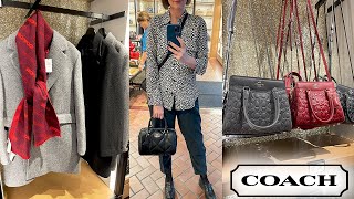 COACH OUTWEAR BAGS SHOES amp ACCESSORIES  WINTER OUTLET COLLECTION [upl. by Naihtniroc]