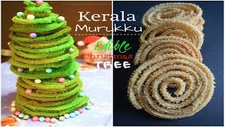 Kerala Murukku recipeMy Christmas tree DIYChakli Kerala styleSouth Indian snack [upl. by Dawaj]