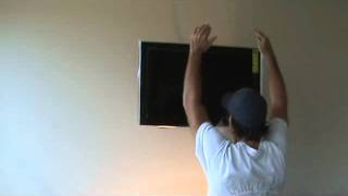 How to level a wall mount TV [upl. by Rahr593]