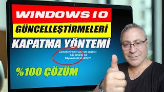 Windows 10 güncelleştirmeler nasıl kapatılır  Windows 10 Güncelleştirmeleri Kapatma KESİN ÇÖZÜM [upl. by Darooge110]