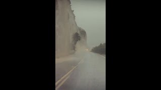 Dashcam Flash Flood Cascade Batters Utah Drivers [upl. by Sylvester458]